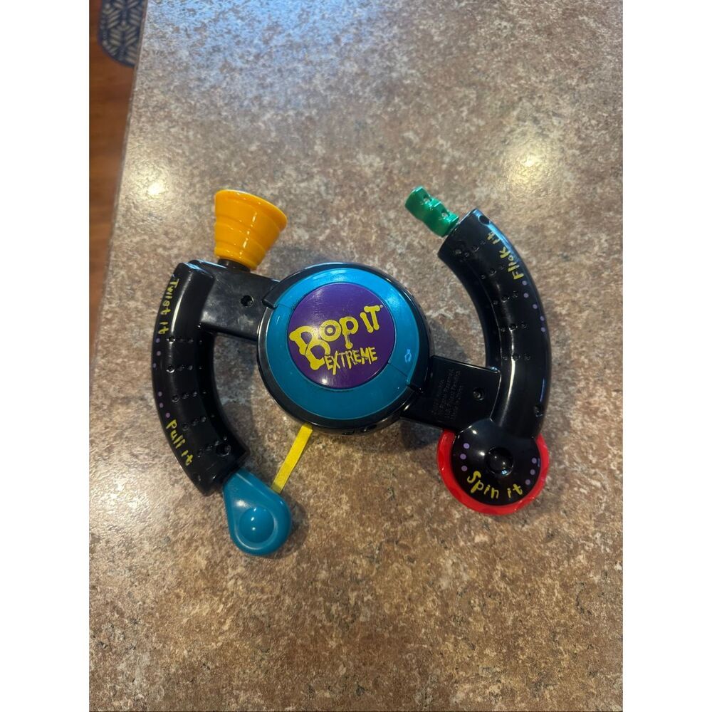 Vintage 1998 Hasbro Bop It Extreme Electronic Handheld Game Tested Works Retro T